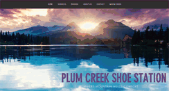 Desktop Screenshot of plumcreekshoes.com